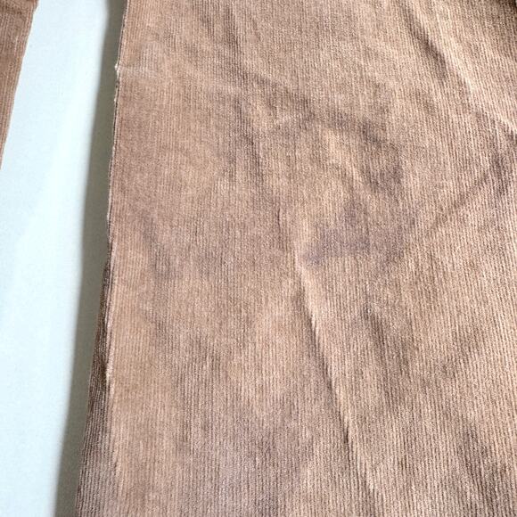 L.L. Bean Womens Everyday Corduroy Pant Size 14 Stretch Neutral Fall Camel Brown - Picture 7 of 8